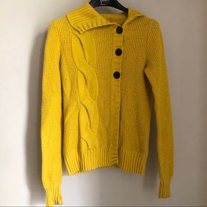 Quicksilver Gold/Yellow Sweater sz S